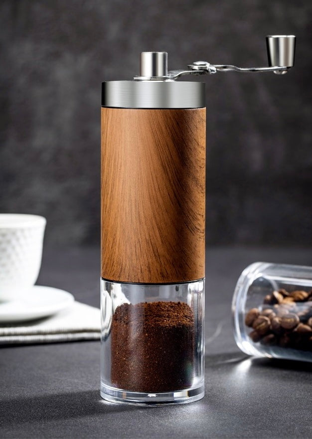 Cork and Cup Portable Hand Coffee Grinder