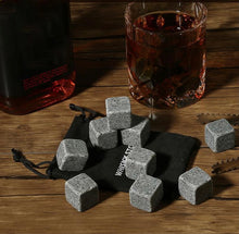 Load image into Gallery viewer, Cork and Cup Whiskey Chilling Stones
