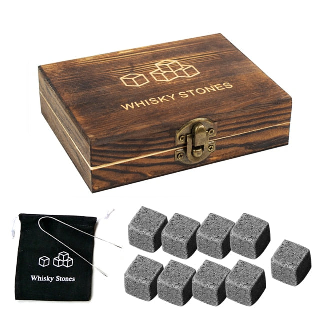 Cork and Cup Whiskey Chilling Stones