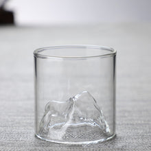 Load image into Gallery viewer, Cork and Cup Mountain Whiskey Glass
