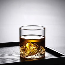 Load image into Gallery viewer, Cork and Cup Mountain Whiskey Glass
